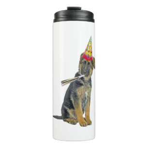 German Shepherd Birthday  Thermal Tumbler