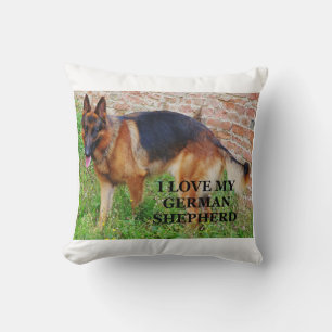german-shepherd-black and red love w pic cushion