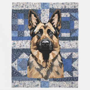 German Shepherd Blanket