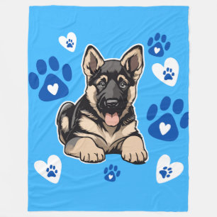 German Shepherd Blanket