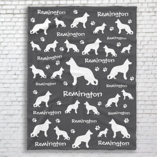 German Shepherd Blanket | Loyal & Loving Gift