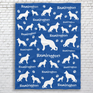 German Shepherd Blanket | Loyal & Loving Gift