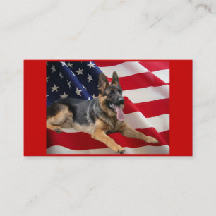 German Shepherd Breeder Business Card