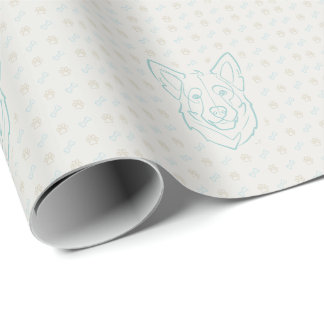 German Shepherd, Built to Protect, Born to Love! Wrapping Paper