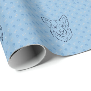 German Shepherd, Built to Protect, Born to Love! Wrapping Paper