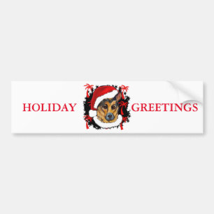 GERMAN SHEPHERD BUMPER STICKER