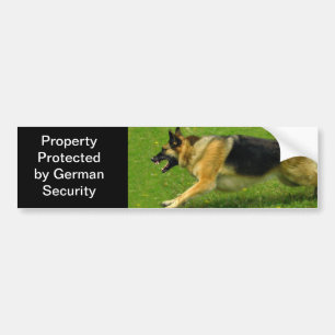 German Shepherd Bumper Sticker