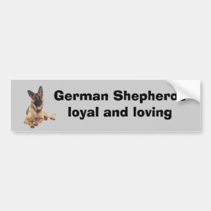 German Shepherd Bumper Sticker
