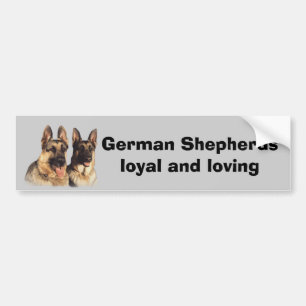 German Shepherd Bumper Sticker