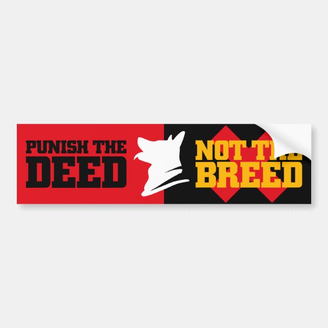 German Shepherd Bumper Sticker (Front)