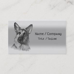 German Shepherd Business Card