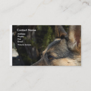 German Shepherd Business Card