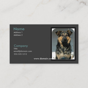 German Shepherd Business Card
