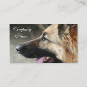 German Shepherd business cards