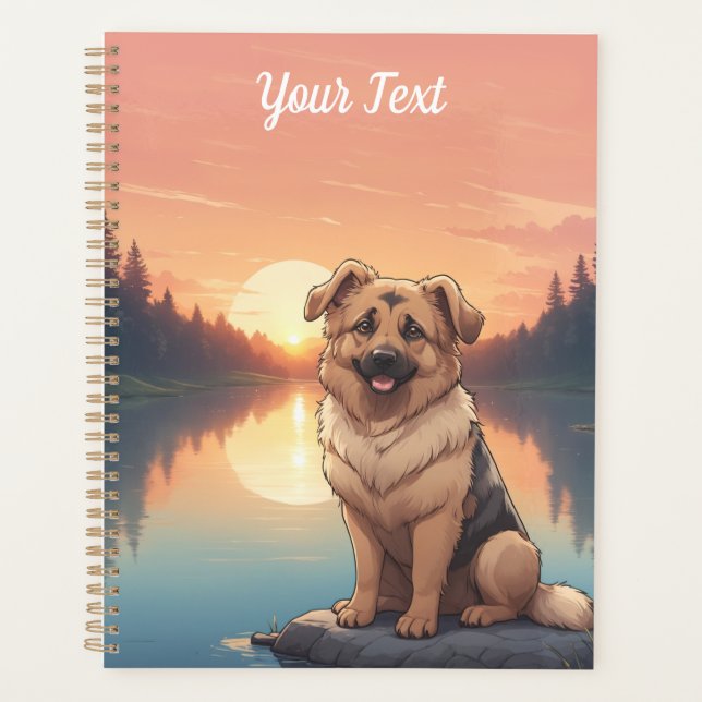 German Shepherd by Lake Planner (Front)