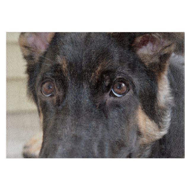 German Shepherd by Shirley Taylor Cutting Board (Front)
