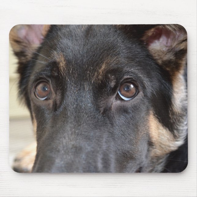 German Shepherd by Shirley Taylor Mouse Mat (Front)