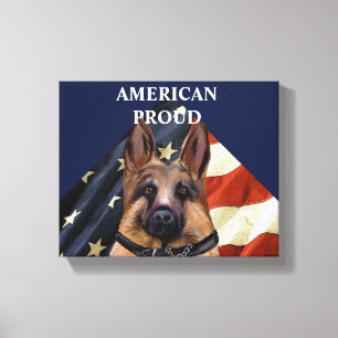 German Shepherd     Canvas Print
