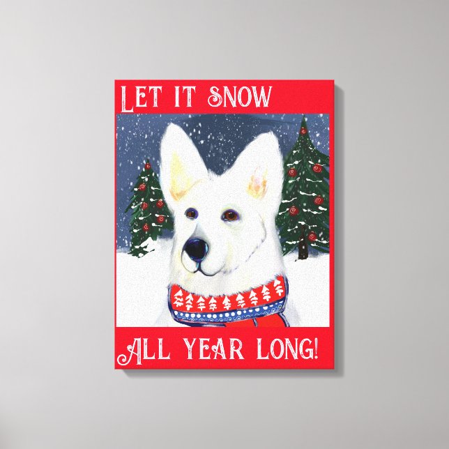 German Shepherd    Canvas Print (Front)