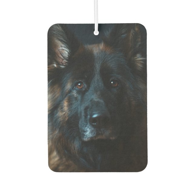 German Shepherd Car Air Freshener (Front)