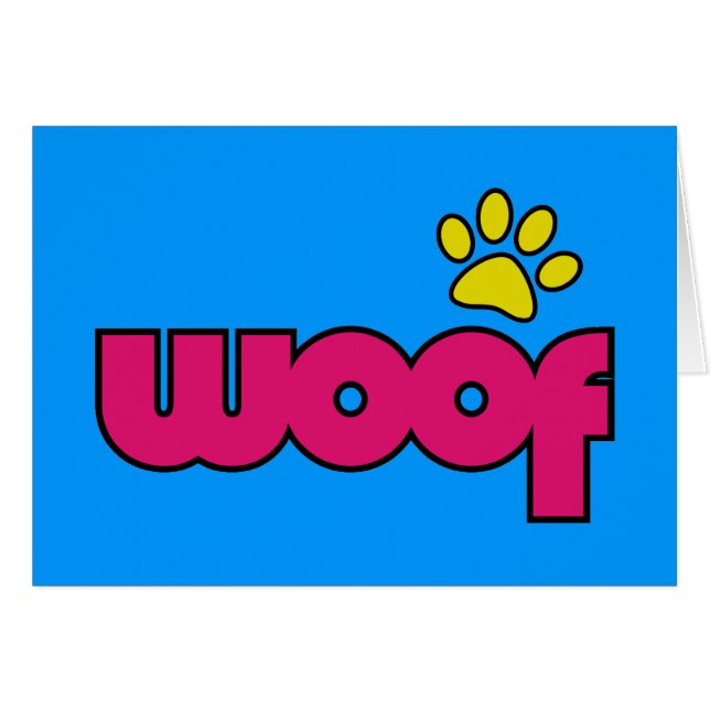 German Shepherd Card (Front Horizontal)