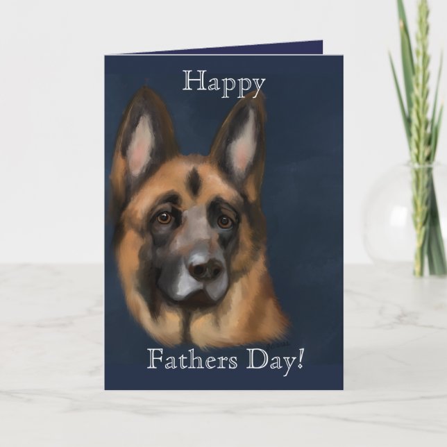 German Shepherd  Card (Front)