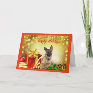 German Shepherd Christmas Card Gifts