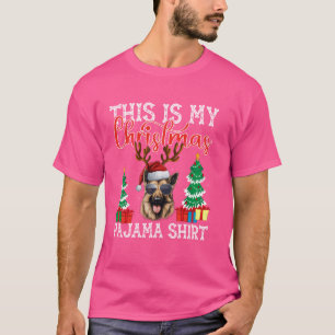 German Shepherd Christmas Family Matching Funny Xm T-Shirt