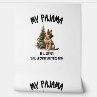 German Shepherd & Christmas, Funny Dog Design for 