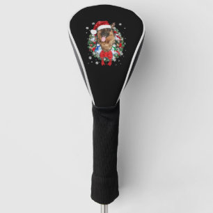 German Shepherd Christmas Ornament Decoration Gift Golf Head Cover