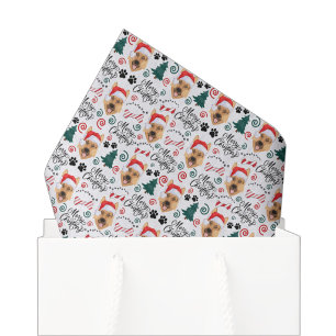 German Shepherd Christmas Tissue Paper