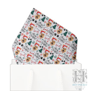 German Shepherd Christmas Tissue Paper