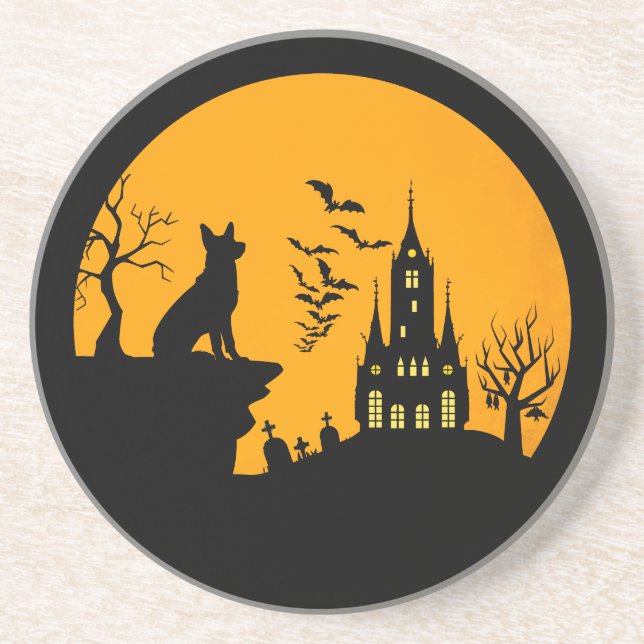 German Shepherd        Coaster (Front)
