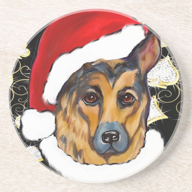 GERMAN SHEPHERD COASTER (Front)