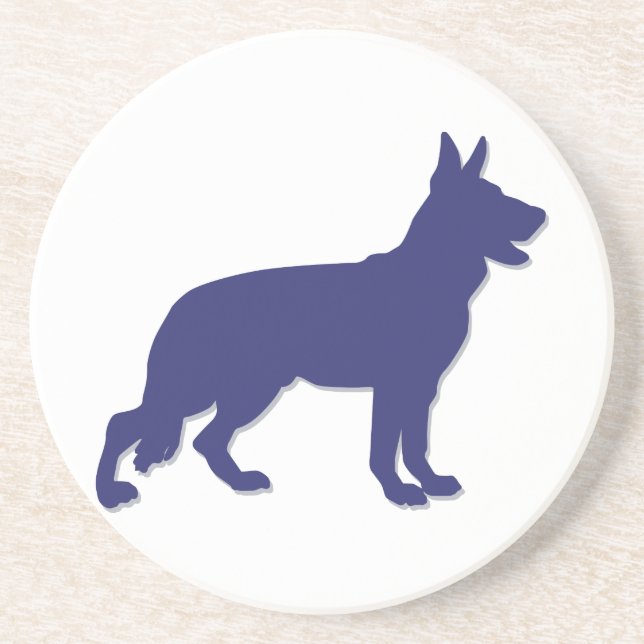 German Shepherd Coaster (Front)