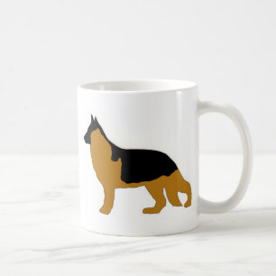 german shepherd coffee mug