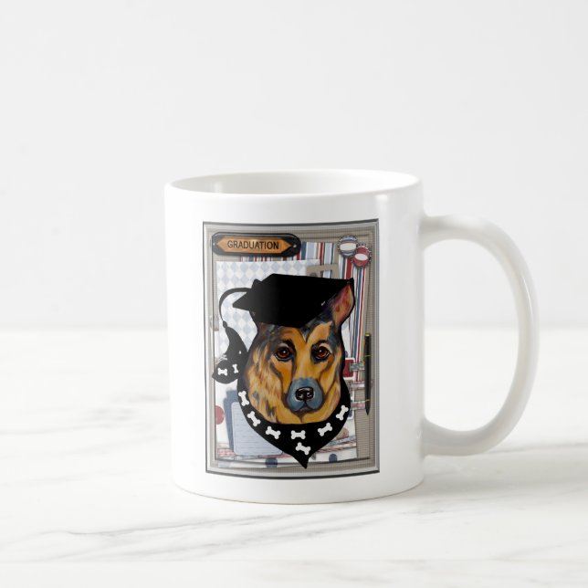 GERMAN SHEPHERD COFFEE MUG (Right)