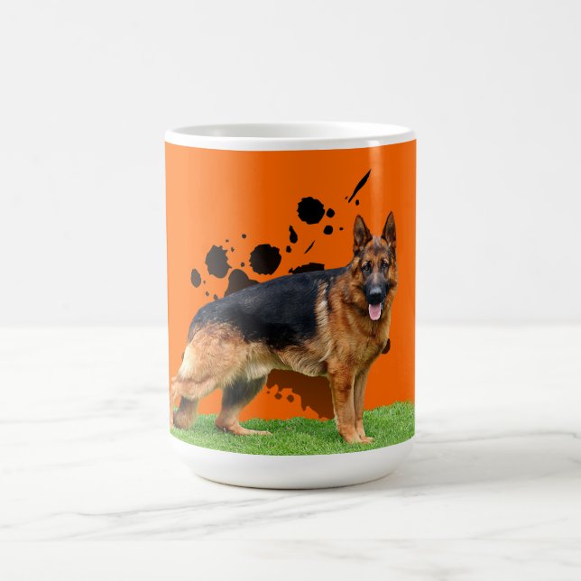 German Shepherd Coffee Mug (Center)