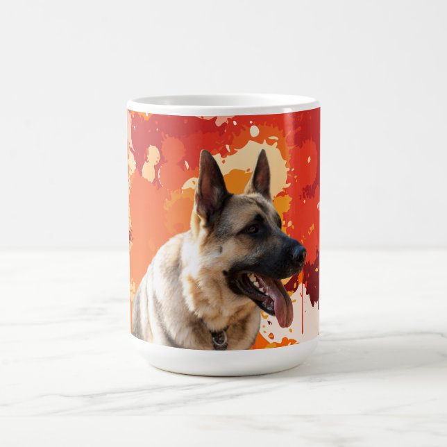 German Shepherd Coffee Mug (Center)