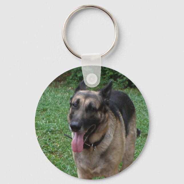 German Shepherd Collection Key Ring (Front)