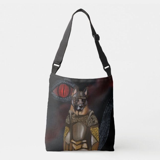 German Shepherd           Crossbody Bag (Front)