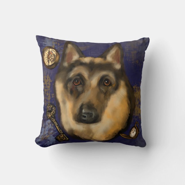 GERMAN SHEPHERD     CUSHION (Front)