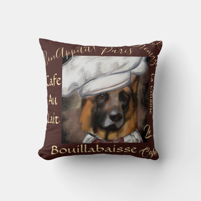 German Shepherd  Cushion (Front)