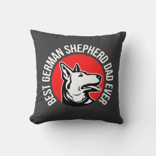 German Shepherd Dad, Dog Dad Cushion