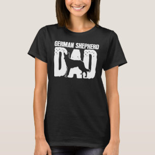 German Shepherd Dad Dog  Father's Day T-Shirt