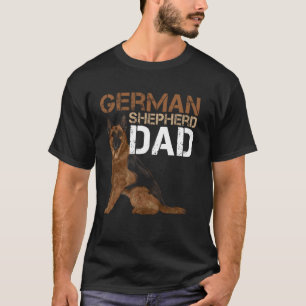 German Shepherd Dad Dog Lover T-Shirt