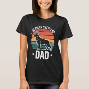 German Shepherd Dad Dog Owners T-Shirt