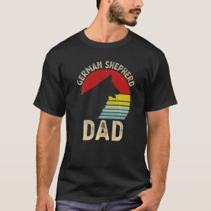 German Shepherd Dad Dog 's Happy Father's Day 1 T-Shirt