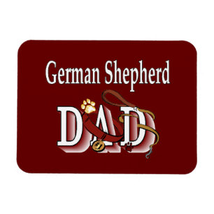German Shepherd Dad Magnet