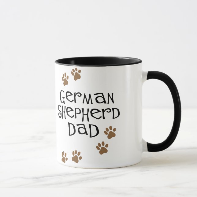 German Shepherd Dad Mug (Right)